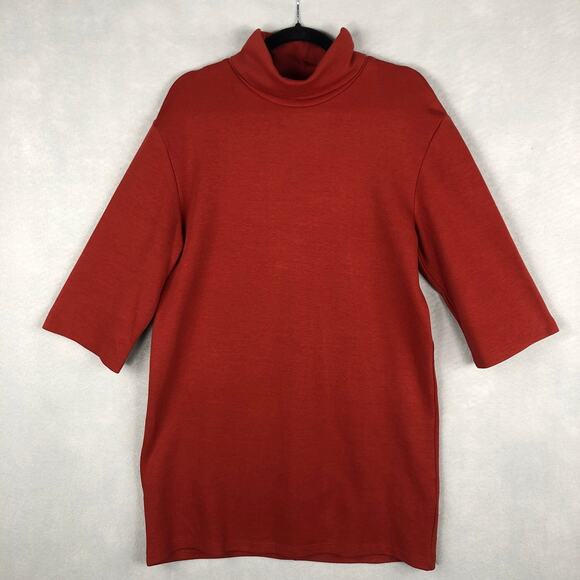 Zara Dresses & Skirts - Zara Women's Size Medium Sweater Shift Dress Orange
